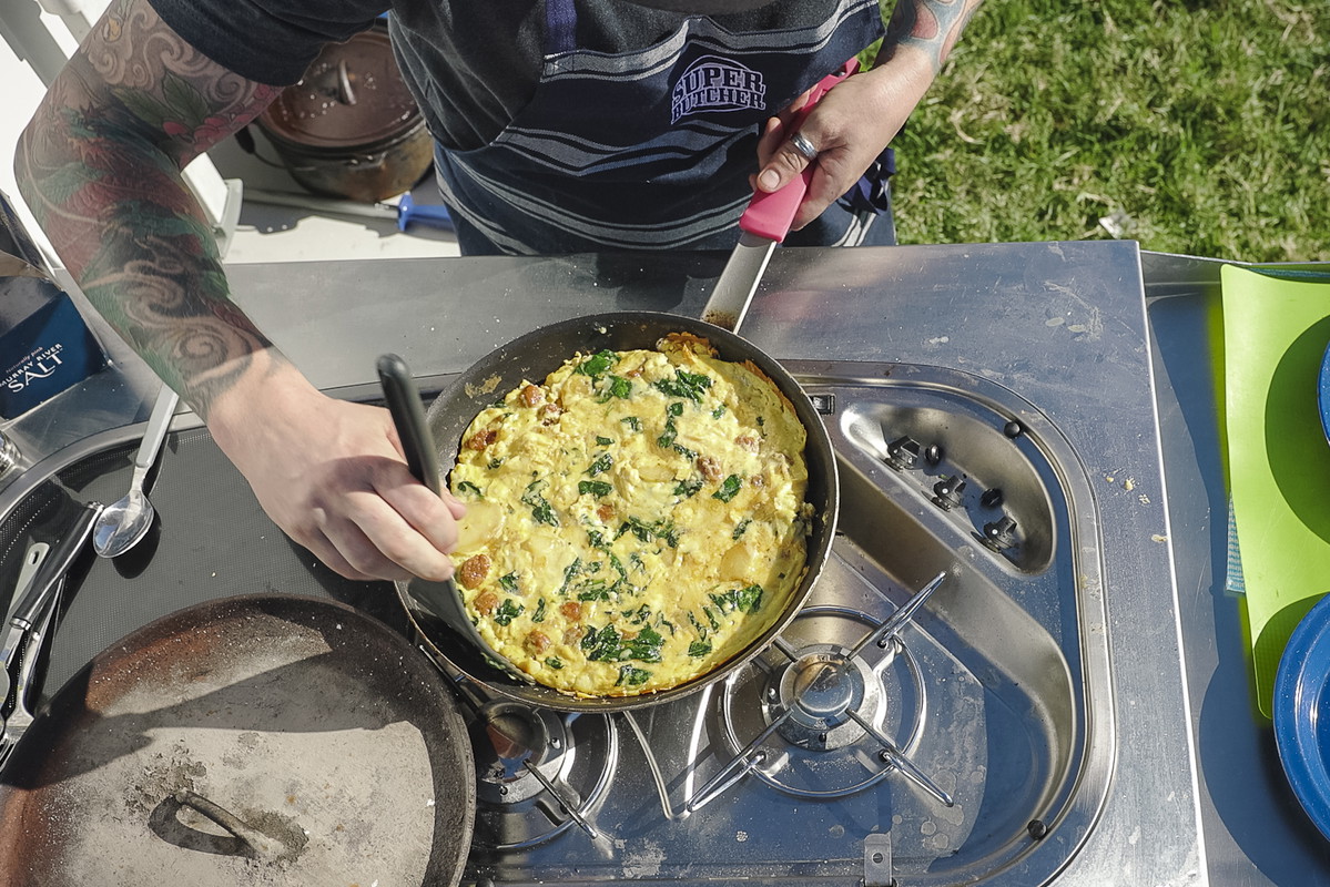 One Skillet Frittata (CookemUp)